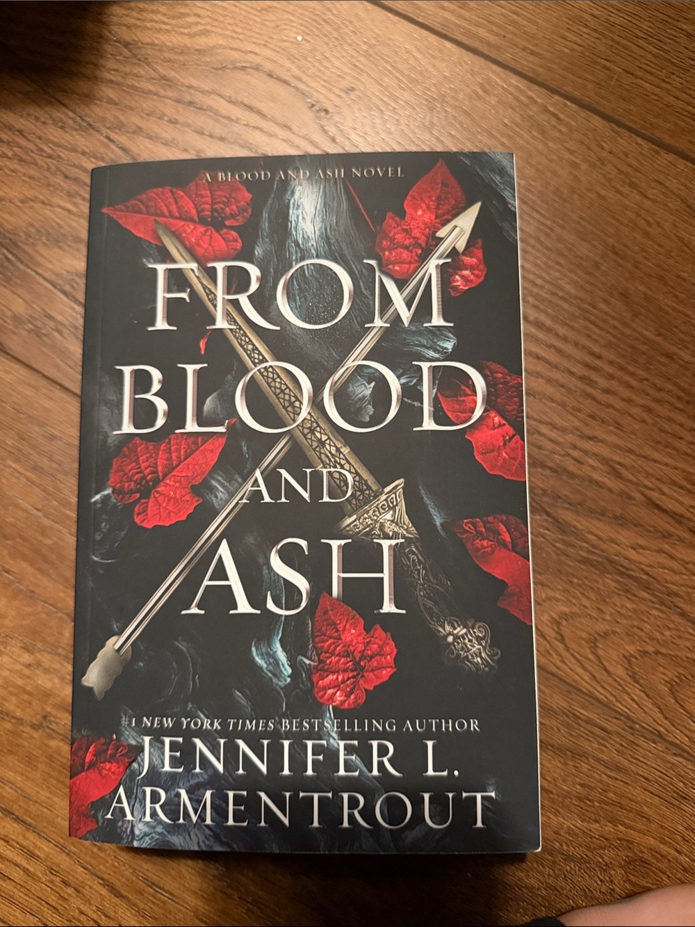 From Blood and Ash by Jennifer L. Armentrout - Black & Red Paperback